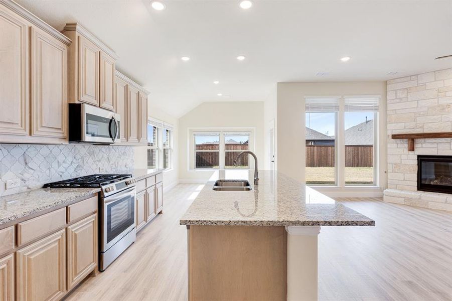 Furnished interior view inside a new home in Silo Mills, Joshua (Image 10). Furnished interior view inside a new home in Silo Mills, Joshua (Image 10).
