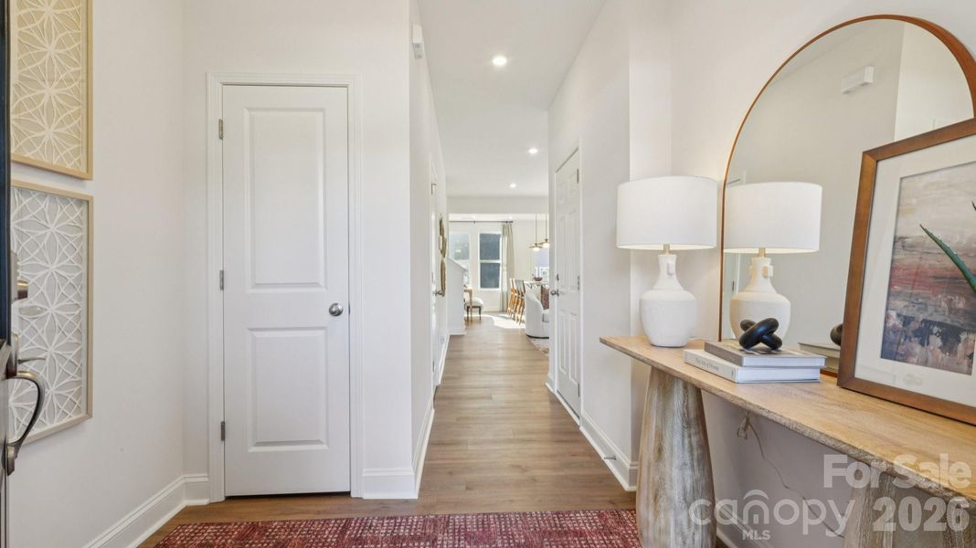 Front Entry & Coat Closet