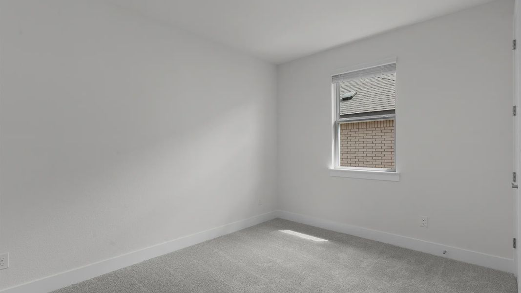Representative unfurnished interior of a home built from the Mariah by Chesmar Homes in Crescent Bluff, Georgetown (Image 13).