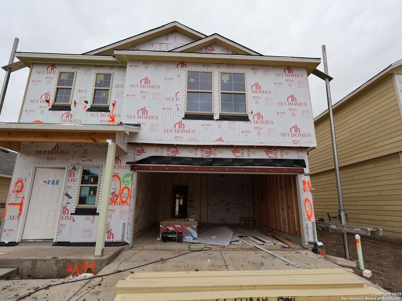 In-progress construction of a new home in Park Place, New Braunfels, TX (Image 31). In-progress construction of a new home in Park Place, New Braunfels, TX (Image 31).