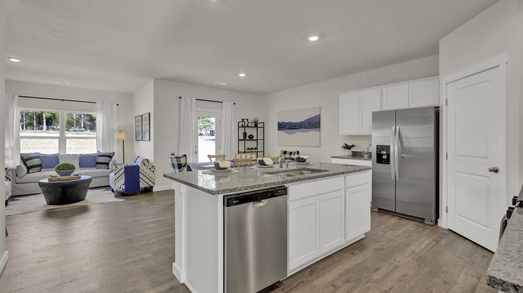 Furnished interior view inside a new home in Fairview Hills, Cleveland (Image 11).