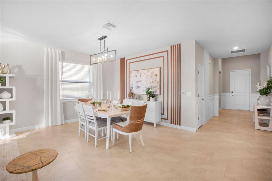 Furnished interior view inside a new home in Lennar at Turnleaf, Punta Gorda (Image 9).