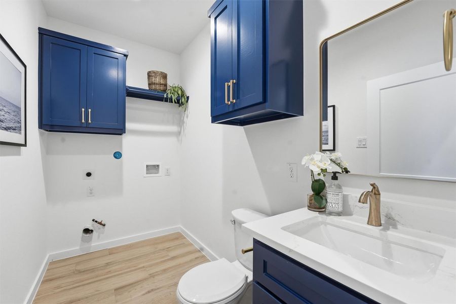 Furnished interior view inside a new home in , La Porte (Image 14).