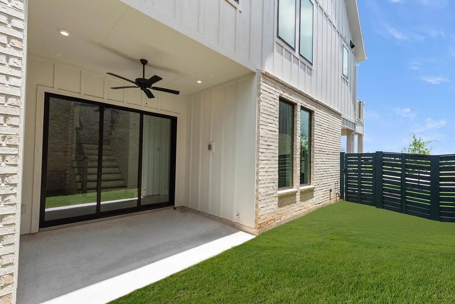 Thornhill A Outdoor living area