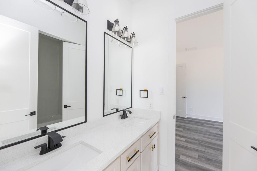 Furnished interior view inside a new home in , Cypress (Image 16).