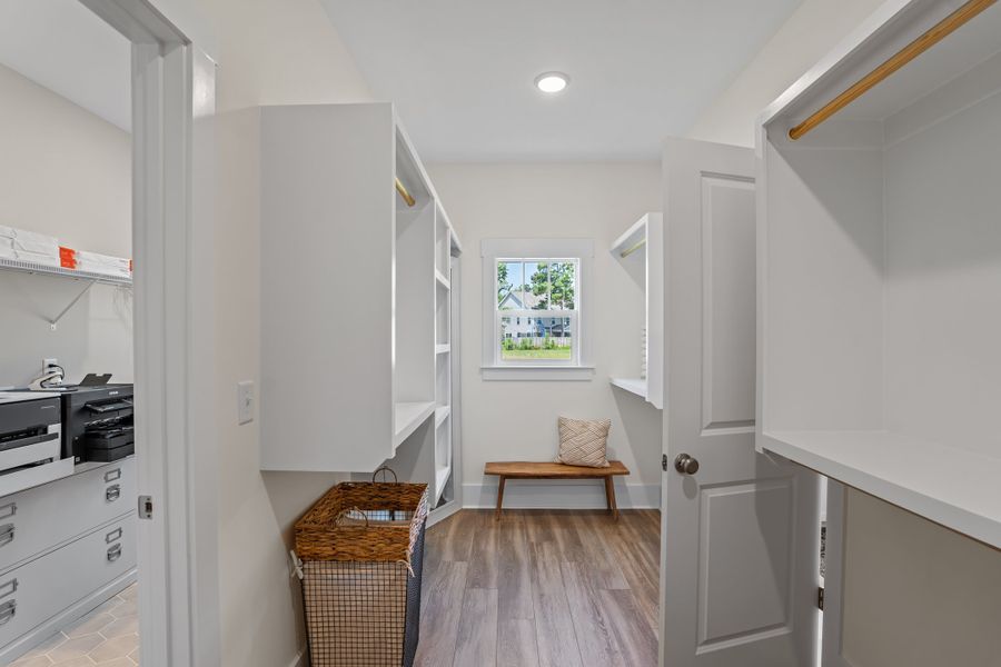 Representative furnished interior of a home built from the Scout by Bill Clark Homes in Sidbury Landing, Wilmington (Image 55).