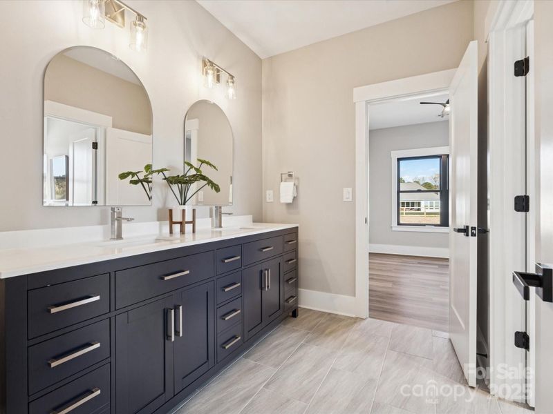 Furnished interior view inside a new home in , Salisbury (Image 10).