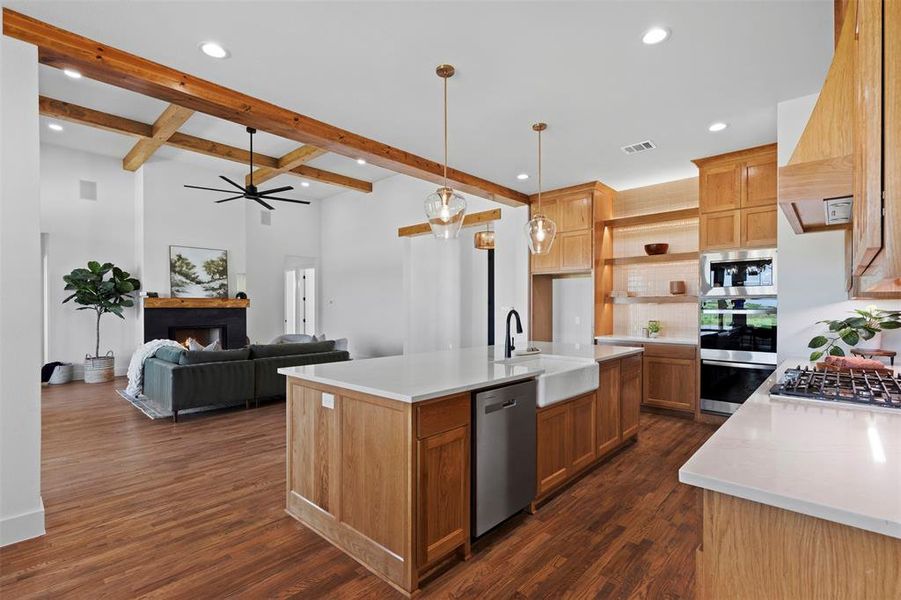 Furnished interior view inside a new home in , Maypearl (Image 14).
