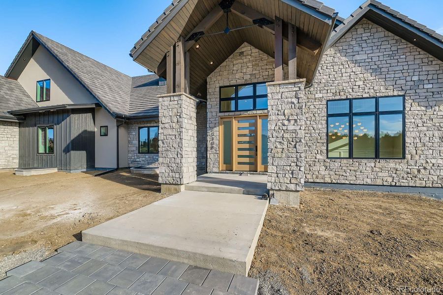 Exterior details and patio area of a home in , Broomfield (Image 27). Exterior details and patio area of a home in , Broomfield (Image 27).