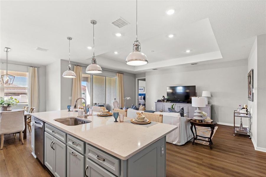 Furnished interior view inside a new home in , Winter Garden (Image 34).