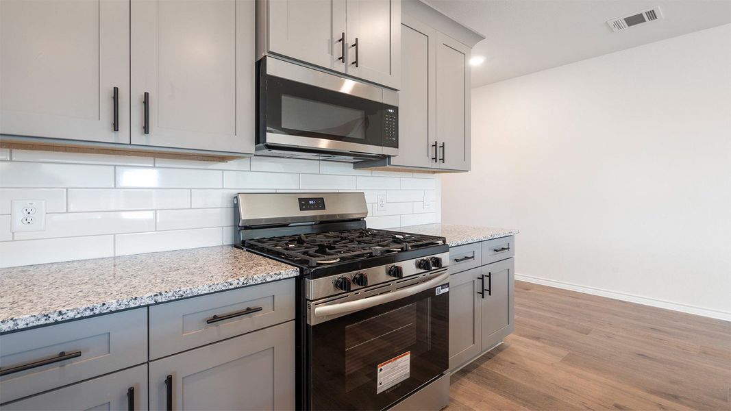 Furnished interior view inside a new home in The Preserve at Forum, Grand Prairie (Image 4).