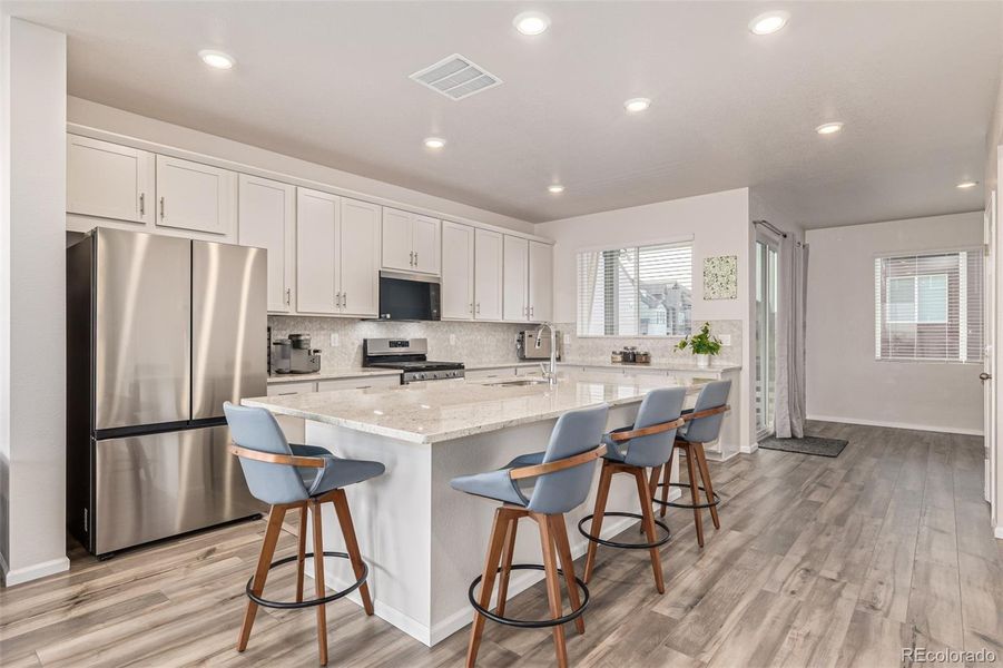 Furnished interior view inside a new home in , Broomfield (Image 8).