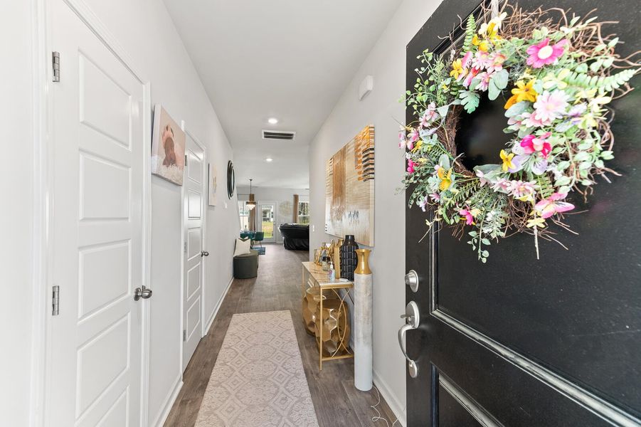 Furnished interior view inside a new home in , Charleston (Image 12).