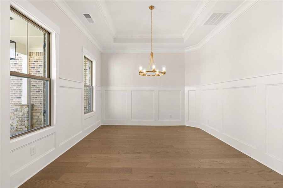 Spacious, unfurnished interior of a new home in Horizon at Laurel Canyon, Canton (Image 53).