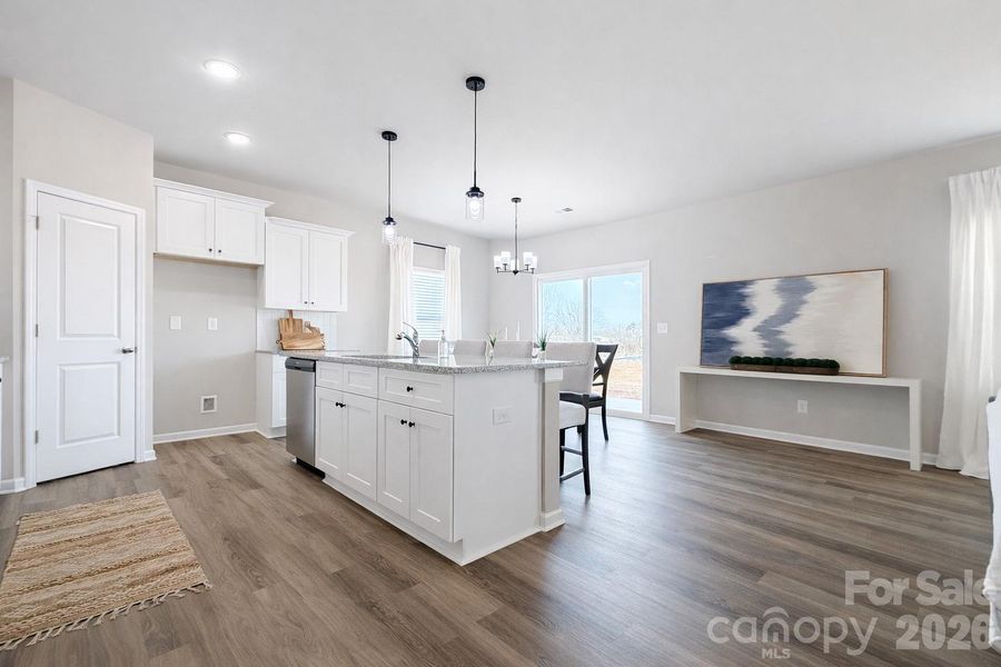 Furnished interior view inside a new home in , Shelby (Image 25).