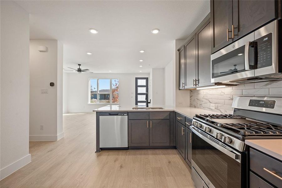 Furnished interior view inside a new home in Talia, Mesquite (Image 7).