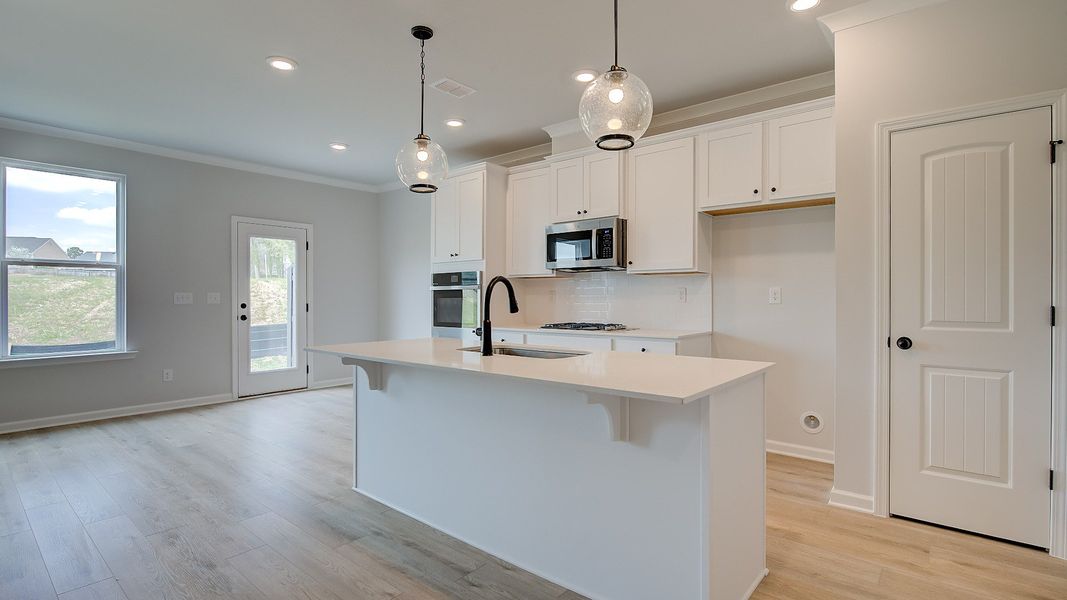 Furnished interior view inside a new home in Langley Overlook, Loganville (Image 10).