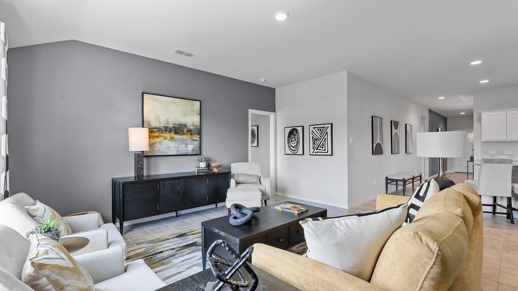 Furnished interior view inside a new home in Sunnycreek, Fort Worth (Image 14).