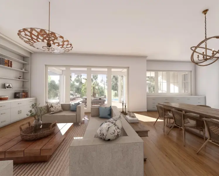 Furnished interior view inside a new home in , Charleston (Image 8).