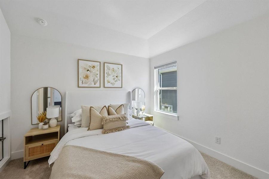 Furnished interior view inside a new home in Painted Tree, McKinney (Image 9).