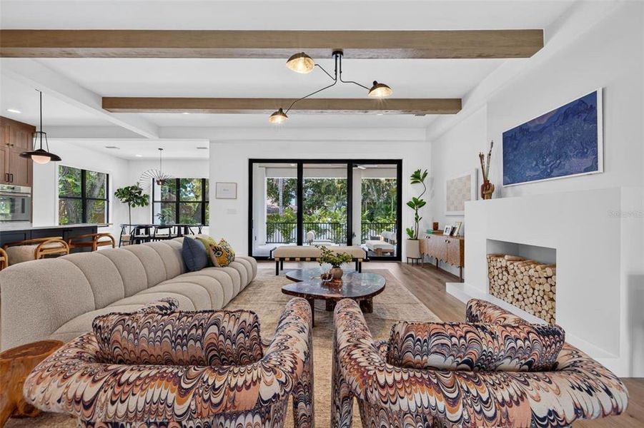 Furnished interior view inside a new home in , Tampa (Image 15). Furnished interior view inside a new home in , Tampa (Image 15).