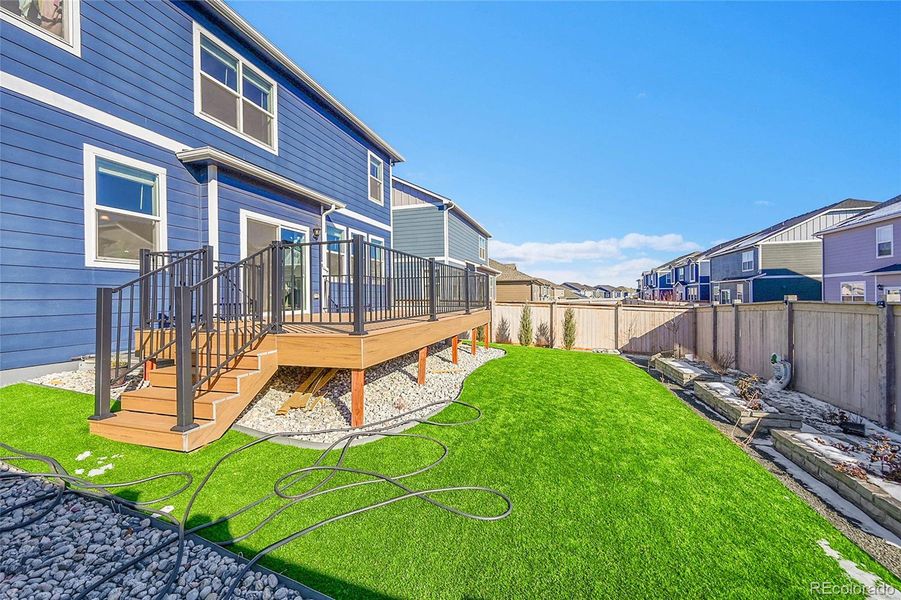 Exterior details and patio area of a home in , Parker (Image 20). Exterior details and patio area of a home in , Parker (Image 20).