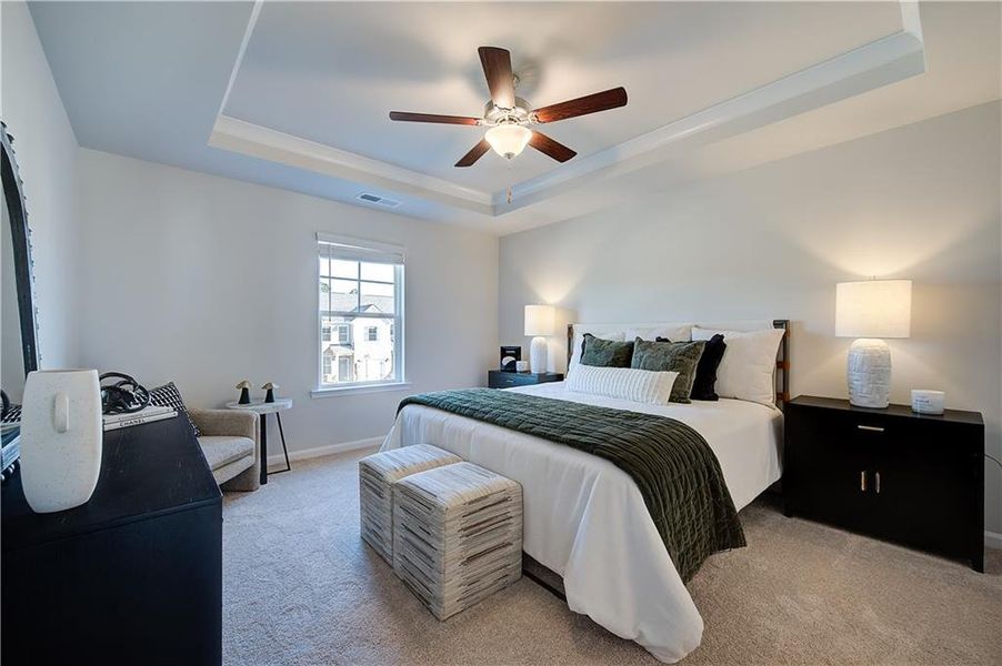 Furnished interior view inside a new home in Avery Landing, McDonough (Image 10).