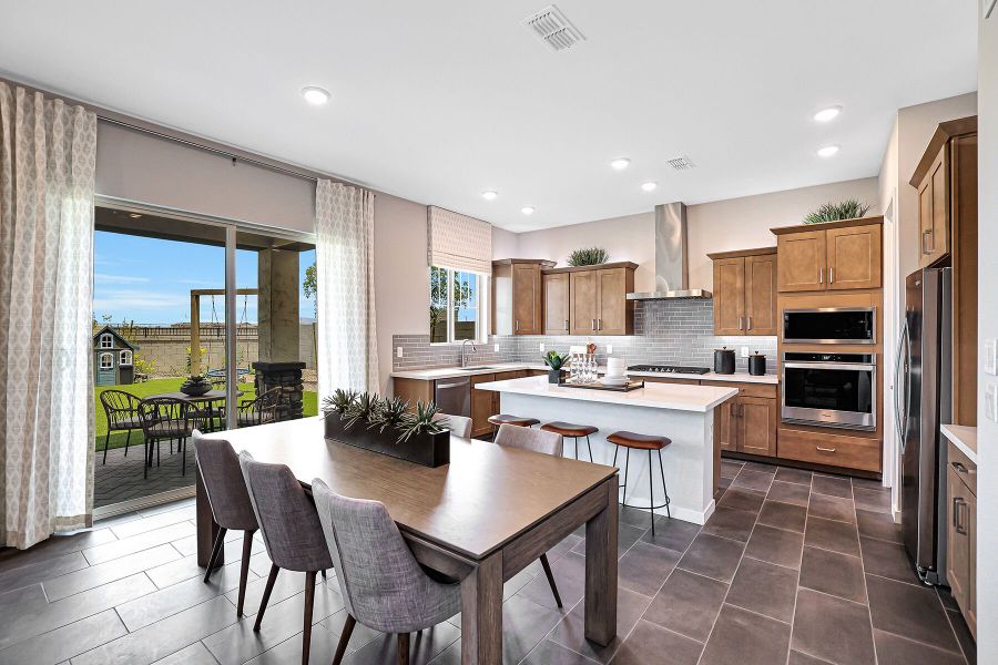 Representative furnished interior of a home built from the Tawny by Mattamy Homes in Empire Pointe, Queen Creek (Image 17).