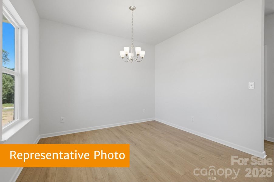 Spacious, unfurnished interior of a new home in Catawba Trace, Catawba (Image 3).