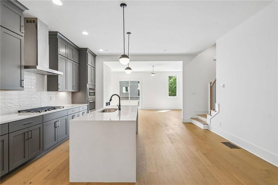 Furnished interior view inside a new home in , Decatur (Image 6).