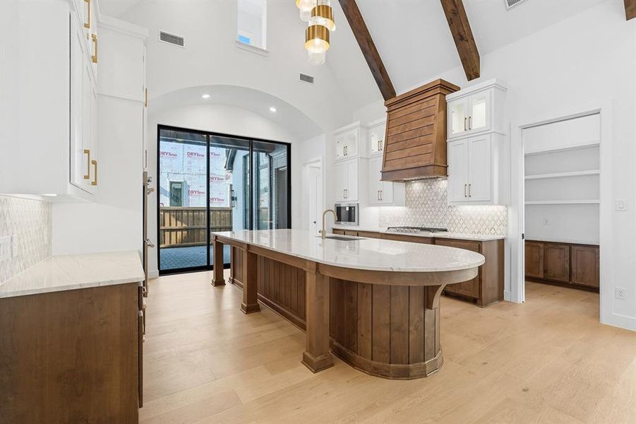 Furnished interior view inside a new home in Mosaic, Celina (Image 16). Furnished interior view inside a new home in Mosaic, Celina (Image 16).