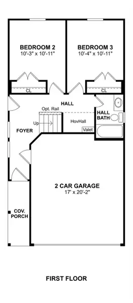 The Reagan floor plan by K. Hovnanian Homes. 2nd Floor shown. *Prices, plans, dimensions, features, specifications, materials, and availability of homes or communities are subject to change without notice or obligation.