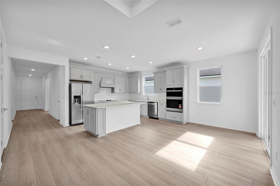 Furnished interior view inside a new home in Seminole Palms, Palm Coast (Image 10).