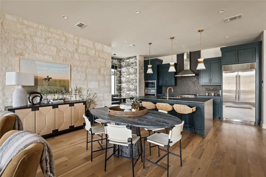 Furnished interior view inside a new home in , Iredell (Image 7).