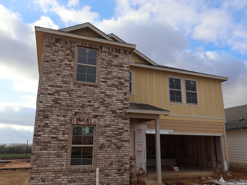 In-progress construction of a new home in Mesquite Ridge, San Antonio, TX (Image 40). In-progress construction of a new home in Mesquite Ridge, San Antonio, TX (Image 40).
