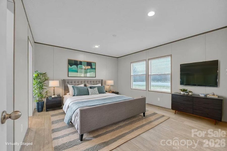 Furnished interior view inside a new home in , Connelly Springs (Image 11).