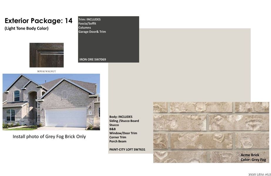 Sample of building materials used in homes in Nopal Valley, San Antonio (Image 4).