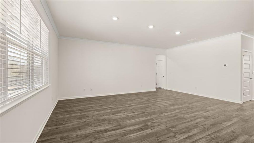 Spacious, unfurnished interior of a new home in Kingston Ranch at Lake Oconee, Buckhead (Image 38).