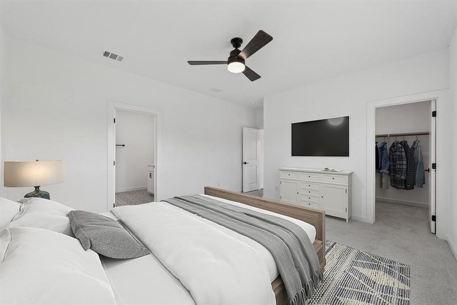 Furnished interior view inside a new home in Aspire at Noble Ridge, Howe (Image 7). Furnished interior view inside a new home in Aspire at Noble Ridge, Howe (Image 7).