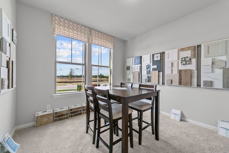 Representative furnished interior of a home built from the Kensington by Cambridge Homes in Tinsley Meadows, Van Alstyne (Image 25). Representative furnished interior of a home built from the Kensington by Cambridge Homes in Tinsley Meadows, Van Alstyne (Image 25).