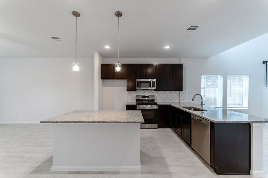 Furnished interior view inside a new home in Briarwood, Elgin (Image 6).