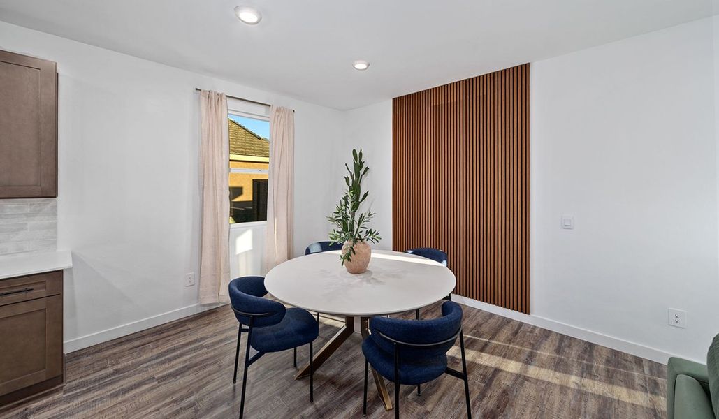 Representative furnished interior of a home built from the Mariposa - C40M by D.R. Horton in Entrada Del Toro at Rancho Sahuarita, Sahuarita (Image 17).