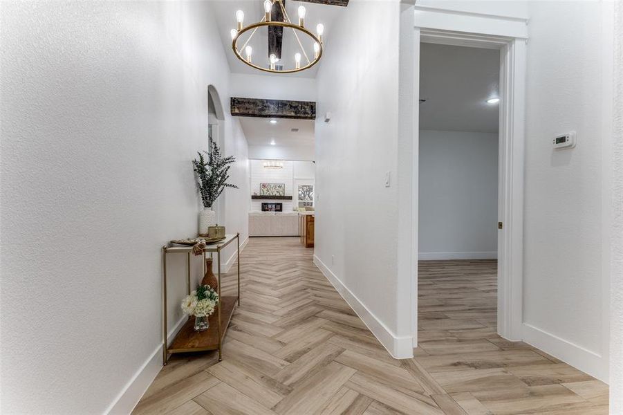 Furnished interior view inside a new home in , Lake Worth (Image 23).