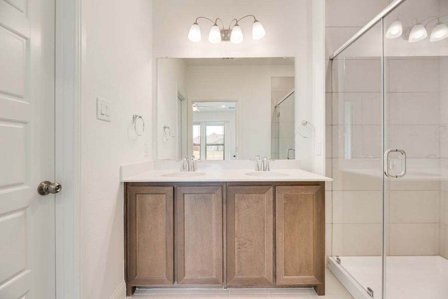Representative furnished interior of a home built from the Mulberry by Pacesetter Homes in Elevon, Lavon (Image 11).