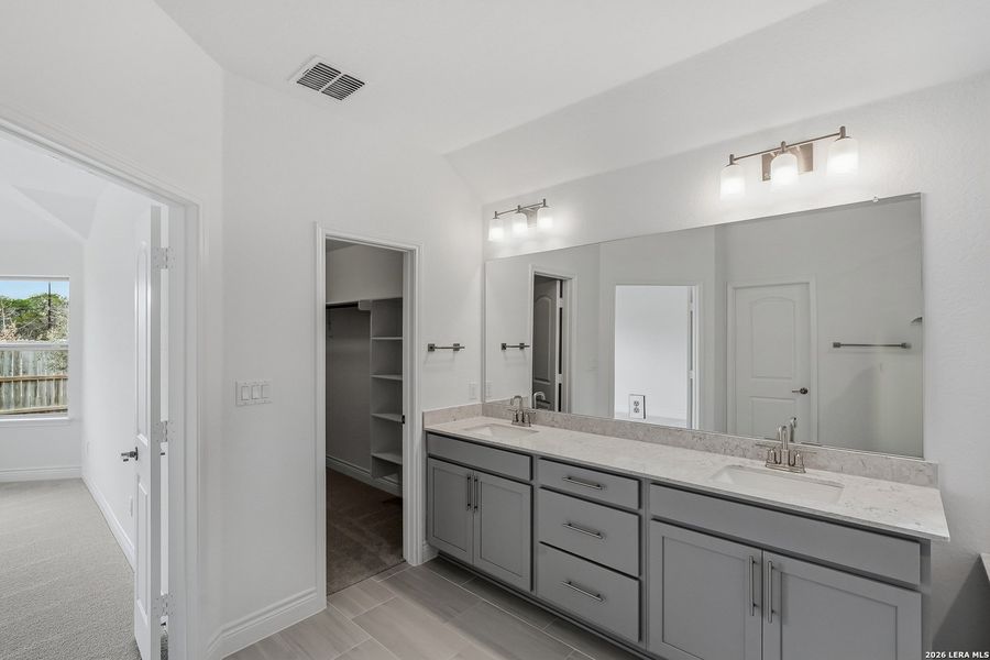 Furnished interior view inside a new home in Davis Ranch, San Antonio (Image 19).