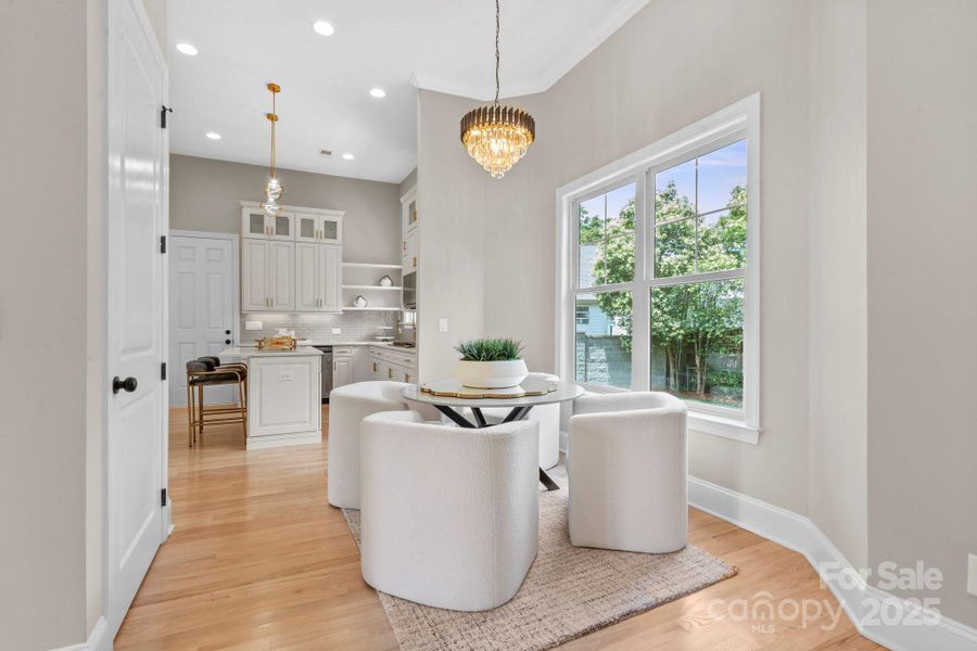 Furnished interior view inside a new home in , Charlotte (Image 3). Furnished interior view inside a new home in , Charlotte (Image 3).