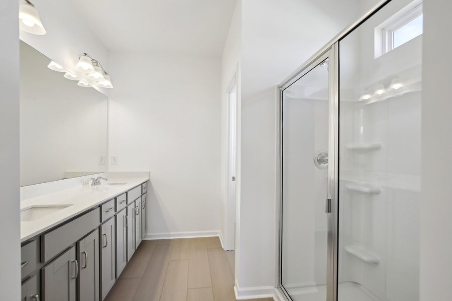 Furnished interior view inside a new home in Wilson Meadows, Clarksville (Image 13).