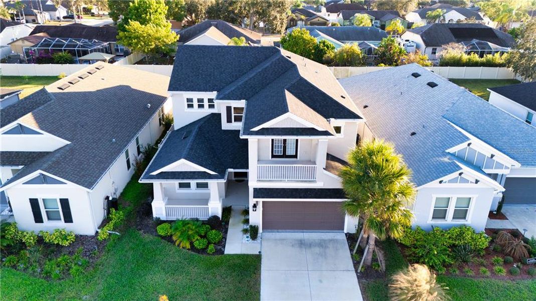 Front exterior of a new home in , Riverview, FL, highlighting curb appeal (Image 30). Front exterior of a new home in , Riverview, FL, highlighting curb appeal (Image 30).