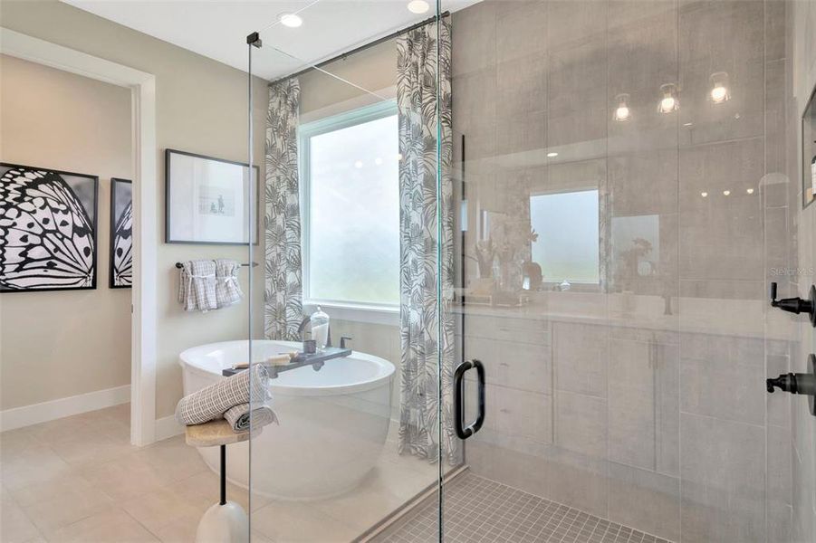 Furnished interior view inside a new home in Primrose at Longleaf, New Port Richey (Image 25).