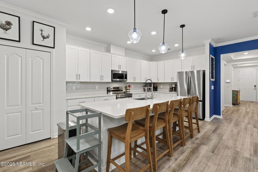 Furnished interior view inside a new home in Flagler Estates, Hastings (Image 18).